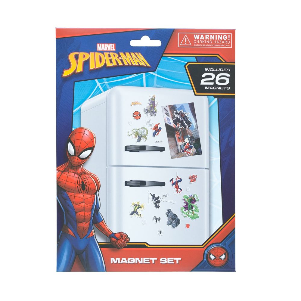 Grupo Erik Marvel Spiderman - DieCut Magnet Set Aimant de réfrigérateur - Multicolore